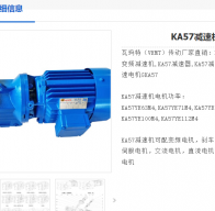 KA57DRN80M4/BE1HR/IS/TH/0.75kw/i=123.85減速電機(jī)型號(hào)解析