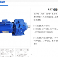 R67DRN80MK4/BE1/HF/AK8W減速電機(jī)型號解析