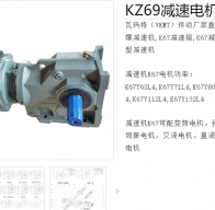 KZ69-LEN100LH4E-2.2KW減速電機型號解析