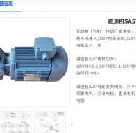 SA57DT90S4/BIG/BF/OS2減速電機型號詳解