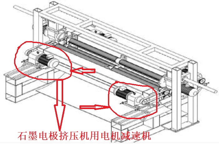 石墨電極擠壓機.jpg